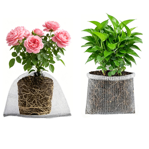 Panier en maille de protection des racines en acier inoxydable multi-tailles, filet anti-campagnols et anti-raisonnards pour la croissance des racines des plantes - Product Image 1