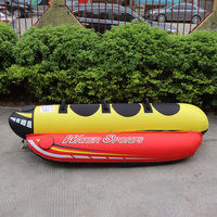Canapé gonflable de remorquage pour jet ski, bateau de remorquage marin, trois bananes aquatiques, poisson volant, toupie aquatique, bateau disco