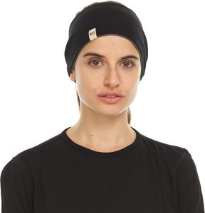 Banda <span class=keywords><strong>para</strong></span> <span class=keywords><strong>el</strong></span> sudor con logo, diadema deportiva personalizada <span class=keywords><strong>para</strong></span> correr y hacer ejercicio, 100% elegante <span class=keywords><strong>lana</strong></span> merino, banda reversible <span class=keywords><strong>para</strong></span> la cabeza unisex - Product Image 4