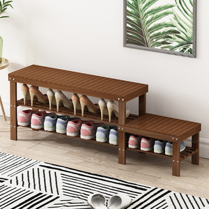Huasenlang Shoe Changing <b>Stool</b> Multi Layer Storage Bench For Home Entryway Space Saving Design - Product Image 5