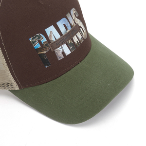 Spring Summer Custom 5 Panel Printed Logo Cotton Mesh Breathable Unisex BSCI Certified Sporty <b>Baseball</b> <b>Cap</b> for Women & Men - Product Image 5