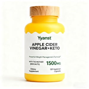 Cápsulas de Vinagre de Sidra de Manzana OEM/ODM, Apoyo a la Desintoxicación, Keto, Adelgazante, Quema Grasa, Promueve la Digestión - Product Image 1