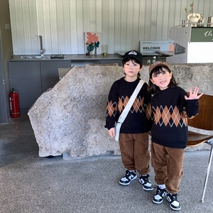 Ins Popular Design Mommy and <strong>My</strong> Family Matching Corduroy Trousers Pants Custom Kids Outdoor Party Casual Plain Corduroy Pants - Product Image 4