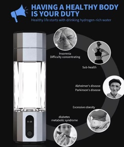 Générateur d'eau hydrogénée portable rechargeable avec technologie SPE/PEM 3000-6000 PPB, <span class=keywords><strong>ioniseur</strong></span> d'eau - Product Image 5