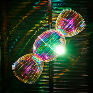 Lampade di lusso lampade per illuminazione di arte creativa Bar ristorante decorazione LED in acciaio moderno <span class=keywords><strong>lampadario</strong></span> in plastica <span class=keywords><strong>lampadario</strong></span> Murano - Product Image 3