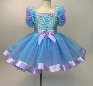 Vestito da Marinaio per Bambine, Costume da Majorette per Ragazze, Tutù da Ballerina per Cosplay - Product Image 6