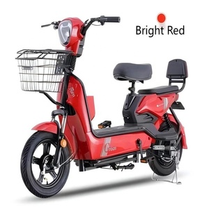 โรงงานขายส่งมอเตอร์ไซค์สกู๊ตเตอร์ 48V12AH 350W สำหรับผู้ใหญ่ รถสองล้อสำหรับการเดินทางในเมือง - Product Image 2