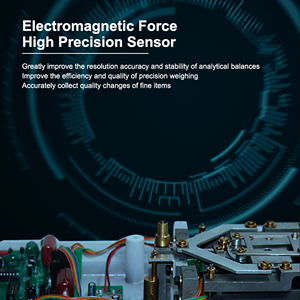 <span class=keywords><strong>Balanza</strong></span> Analítica Digital Electrónica de Laboratorio Hochoice HC2204 de 220g <span class=keywords><strong>y</strong></span> 0.0001g, con Sensor de Fuerza Electromagnética <span class=keywords><strong>y</strong></span> Base de Aluminio Resistente - Product Image 5