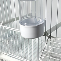Cage de Luxe Décorative en Plastique pour l'Élevage, Petite Cage à Oiseaux en Fil Métallique, Volière d'Extérieur pour Pinsons et Pigeons