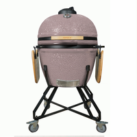 Parrilla Kamado Big Joe de 27 Pulgadas de la Serie Auplex, Parrilla Kamado de Cerámica Premium Resistente, Certificación EN-1860, Ahumador de Carbón para Barbacoa, OEM de EE. UU.