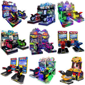 Vibration Feedback Racing <b>Game</b> Dual Seat Arcade <b>Machine</b> 2 Player Driving Simulator Coin Operated Video <b>Game</b> <b>Machine</b> - Product Image 5