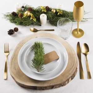 Set di 6 Calici da Champagne Excelsa in Oro 21 Cl, Set di 6 Bicchieri Dorati - Product Image 4