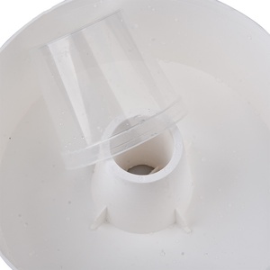 Alimentador de Abejas de Plástico, Herramienta de Apicultura de Plástico, Alimentador de Abejas Redondo Rápido de Plástico Blanco - Product Image 2