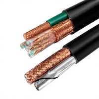 Cable de Computadora de Bajo Voltaje para Automatización Industrial, Blindado con Trenza de Cobre, Aislado con PE y Revestimiento de PVC