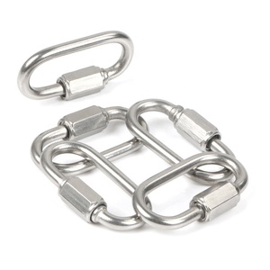 Anillo de Conexión de Acero Inoxidable 316 para Seguridad Marina, Mosquetón de 8 mm, Gancho de Seguridad, Accesorios de Herraje para Yates y Embarcaciones - Product Image 4