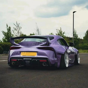 สปอยเลอร์หลังคาคาร์บอนไฟเบอร์คุณภาพสูงสำหรับ Toyota Supra A90 ปี 2019-2020 ปีกหลังฝากระโปรงท้าย ครอบฝากระโปรงท้าย สไตล์ Streethunter - Product Image 3