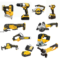 Ensemble complet d'outils électriques sans fil 21V, perceuse multifonctionnelle, kit combiné d'outils à main, tournevis électrique pour la découpe du bois