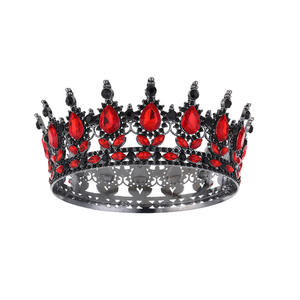 Diamant <span class=keywords><strong>Couronne</strong></span> Princesse Vintage Diadème <span class=keywords><strong>Couronne</strong></span> Gâteau Topper pour Mariage Anniversaire Baby Shower Fête Gâteau Décoration Fournisseurs - Product Image 6