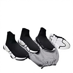 2026 Wholesale Jick Winter Logo Hook Loop Closure Fly Woven Upper <b>Light</b> Weight Walking Retro Trainers Spring Summer Autumn - Product Image 1