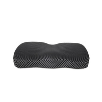 Coussin de siège ergonomique et orthopédique pour chaise de bureau, respirant, en mousse à mémoire de forme pour le coccyx, doux et confortable, pour le dos, la voiture, le soutien lombaire, fauteuil roulant