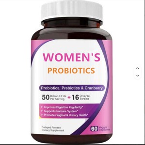 Cápsulas de Probióticos GMP OEM de Marca Privada para Mulheres, Cápsulas de Saúde Feminina com 60 Bilhões de UFC - Product Image 1