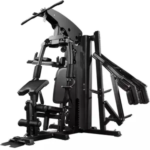 OBL Muscle Multifunction Exercise Abdominal Train 3 people 8 Multy 5 Station Multi Gym Fitness Machine Equipment