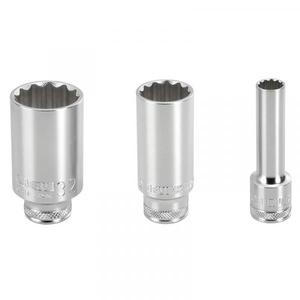 FERVI - BN4P3L030A Toma de mano bi-hexagonal profunda de 1/2 ''-EAN 8012667280383 HAND SOCKETS 1/2" - Product Image 1