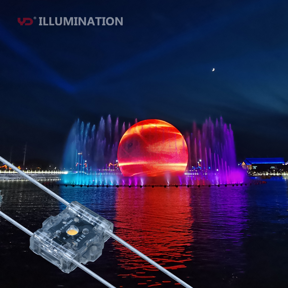 Customizable High Power IP68 Waterproof LED Pixel Module for Urban Landscape Lighting