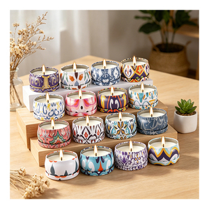 Vintage <b>Candle</b> <b>Making</b> <b>Kits</b> Tin Packaging Travel Keepsake Natural Soy Aroma Boutique Holiday Display Signature Range Deluxe - Product Image 6