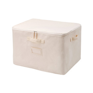 Wabi Sabi Fabric Storage Box Rectangle 100 Cotton Moisture Proof Clothing Organizer - Product Image 5