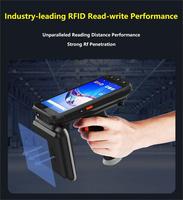 Collecteur de données portable Android 10 5,5 pouces SV7891 RFID PDA version Google prenant en charge les codes-barres et le NFC