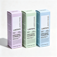 Boîte en carton blanc imprimée offset de qualité supérieure, expédition rapide en 72H, emballage recyclable pour gel nettoyant