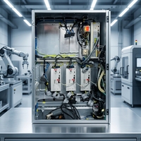 Gabinete de Control Completo Industrial KUKA KR C2 con Brazo Robótico, Programación de Movimiento de Precisión e Integración de Automatización Confiable