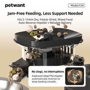 New Series Factory <span class=keywords><strong>Smart</strong></span> Automatic <span class=keywords><strong>Pet</strong></span> <span class=keywords><strong>Feeder</strong></span> 6L WiFi APP Control <span class=keywords><strong>Smart</strong></span> Detection Dual Bowls Dual Meals para gatos y perros - Product Image 5