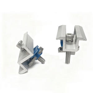 Alta Qualidade Vários Tamanhos De Alumínio Solar Rail Mid End Braçadeiras Fotovoltaica Painel Fixação Braçadeira - Product Image 5