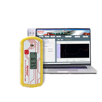 Registrador de Datos de Temperatura con Hielo Seco Reutilizable, Puerto USB, Pantalla, Sonda Externa, Material ABS, Modelo PDF-L para Uso Médico