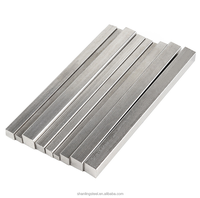 Barre carrée en acier inoxydable brillant 304/304L/316/316L |   Fabrication directe d'usine, précision de fabrication