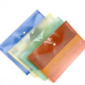 Bolsa de PVC Transparente Personalizada al por Mayor con Logotipo, Carpeta de Archivos, Bolsa Resistente para Oficina, Modelo de Almacenamiento Conveniente para Documentos - Product Image 3
