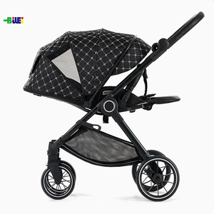 Coches <span class=keywords><strong>para</strong></span> Bebés. Cochecito <span class=keywords><strong>para</strong></span> Bebé con Vista Elevada, Plegable con una Mano, Carrito de Paseo - Product Image 2