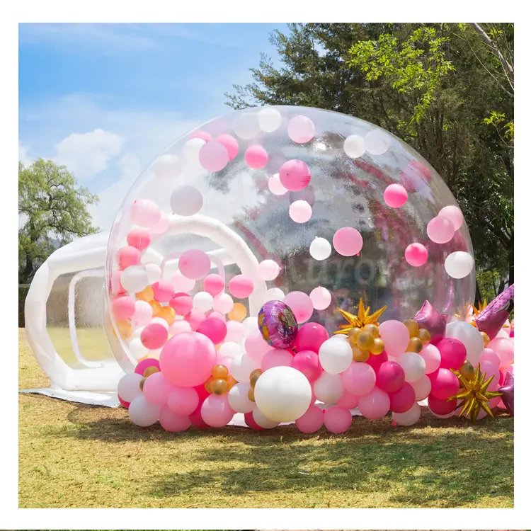 Kinder Hüpfburg Party Vermietung Ausrüstung Kid Clear Bubble House Kommerzielles Bubble House Bulle Gonflables Aufblasbares Bubble Tent