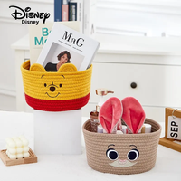 Petit panier de rangement en toile en forme d'animal moderne et adorable, organisateur de bureau mignon pour les fournitures scolaires