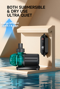 Pompa d'Acqua Anfibia Multitensione con Spina EU/US, Motore Brushless a Frequenza Variabile, Confezione Moderna per il Mercato Globale degli Acquari - Product Image 5