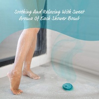 Bombes de bain effervescentes naturelles aux huiles essentielles, marque privée, vente en gros, pour une relaxation saine et écologique, colorées et parfumées