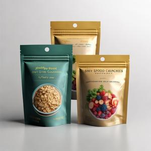 Bolsa de Plástico Mylar Personalizada con Cierre Hermético, de Alta Barrera, Grado Alimenticio, <span class=keywords><strong>Jumbo</strong></span>, para Snacks, Vegetales y Chips - Product Image 1