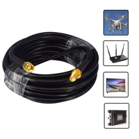 Câble coaxial flexible RG174 RG58 de qualité supérieure, 50 ohms, câble de communication, meilleur prix, vente en gros d'usine, câble d'antenne