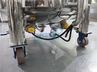 30l Roestvrijstalen Verwarmde Mengtank Vloeibare Shampoo Lotion Blender Drank Vruchtensap Mixer Machine Prijs