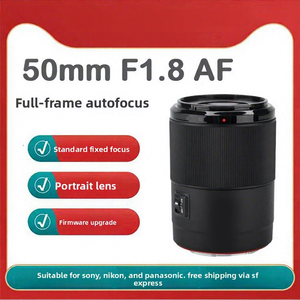 Objectif plein format Mei Ke <span class=keywords><strong>50mm</strong></span> F1.8 à grande ouverture avec autofocus pour monture E Sony et <span class=keywords><strong>Panasonic</strong></span> - Product Image 5