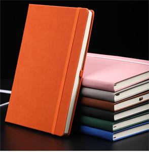Calendario de negocios de oficina de alta calidad, planificador, diario, tamaño A6, cierre elástico a prueba de desgaste, Material de madera PU impreso - Product Image 2