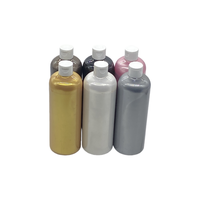 Peinture acrylique liquide pour artiste, couleurs personnalisables non toxiques, haute fluidité, haute capacité de couverture, 500 ml