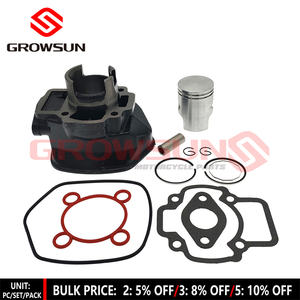 Kit Gruppo Termico con Raffreddamento ad Acqua e Alesaggio 40MM 47MM per Piaggio <span class=keywords><strong>NRG</strong></span> MC3, <span class=keywords><strong>NRG</strong></span> <span class=keywords><strong>Power</strong></span> DD/DD Serie Speciale, <span class=keywords><strong>NRG</strong></span> Purejet/<span class=keywords><strong>Power</strong></span> Purejet - Product Image 2